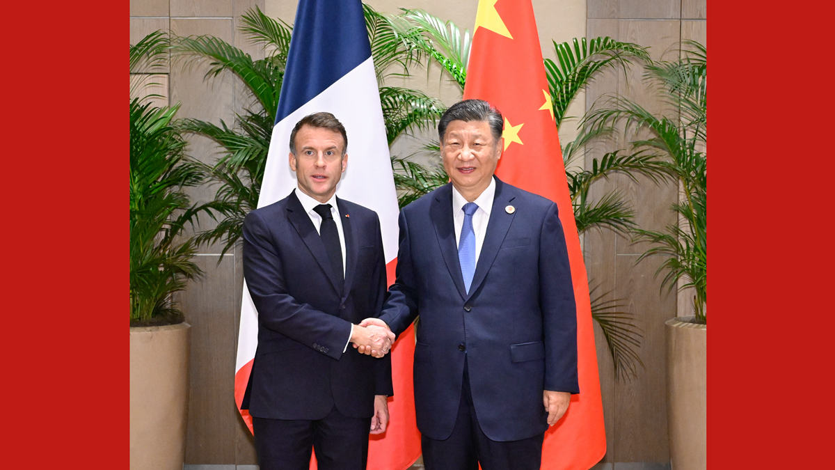 La Chine et la France doivent assumer des responsabilités communes face à l'évolution de la situation internationale, déclare Xi Jinping