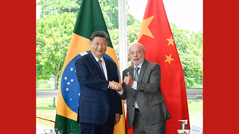 La Chine et le Brésil décident de renforcer leurs liens lors d'une rencontre entre les présidents Xi et Lula