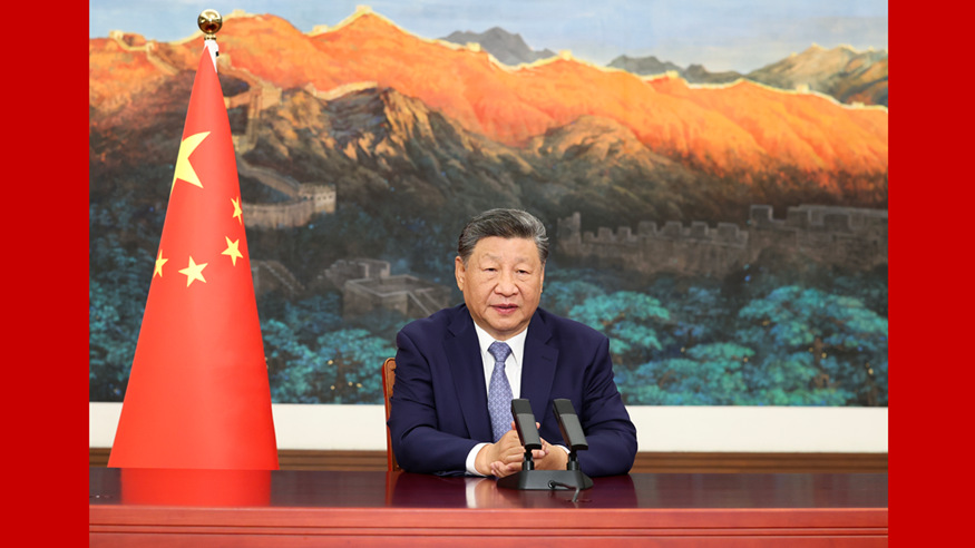 Xi Jinping annonce les contributions déterminées au niveau national de la Chine pour 2035