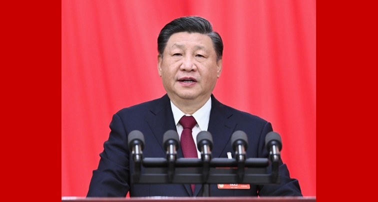 Xi Jinping s'adresse à la réunion de clôture de la première session de la 14e APN