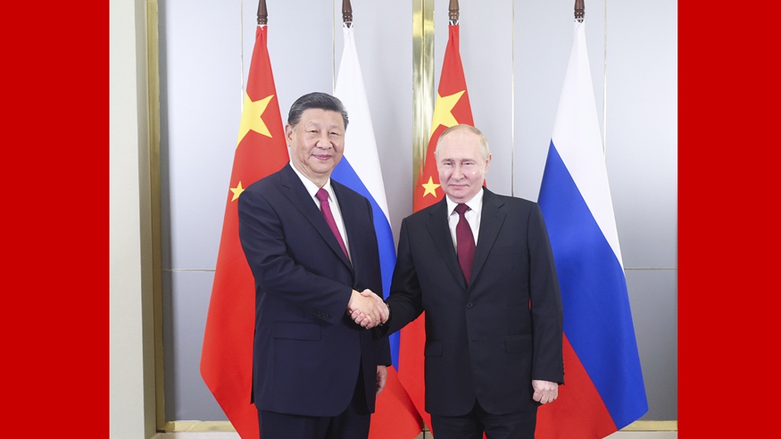 Xi exhorte la Chine et la Russie à continuer à renforcer l'alignement de leurs stratégies de développement