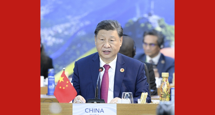 Xi Jinping appelle à bâtir un monde juste de développement commun et présente les actions de la Chine en faveur du développement mondial