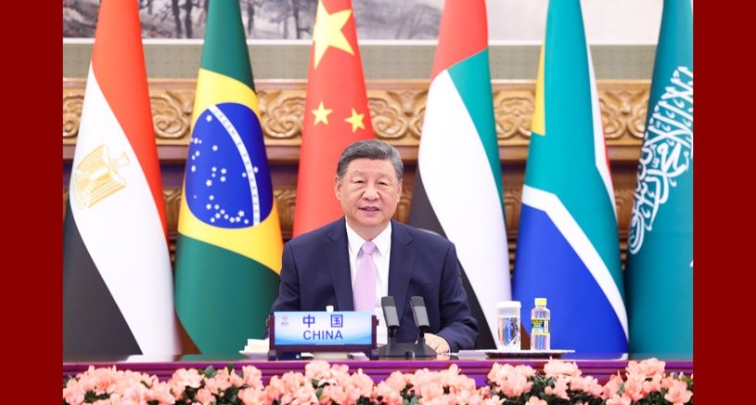 Xi Jinping appelle les pays des BRICS à défendre ensemble le multilatéralisme et le système commercial multilatéral