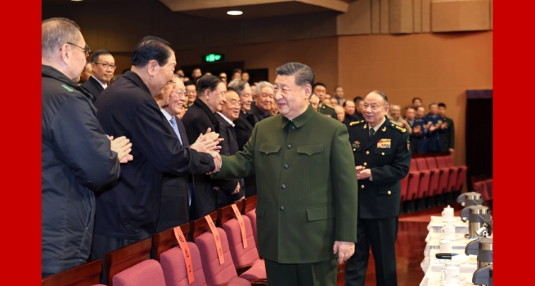 Xi Jinping adresse ses vœux de la fête du Printemps aux vétérans militaires